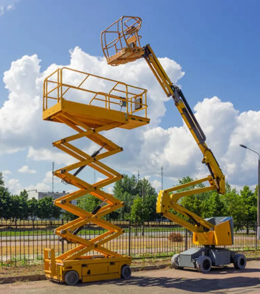 Scissor lift rental Miami Florida for reliable access equipment on local job sites.
