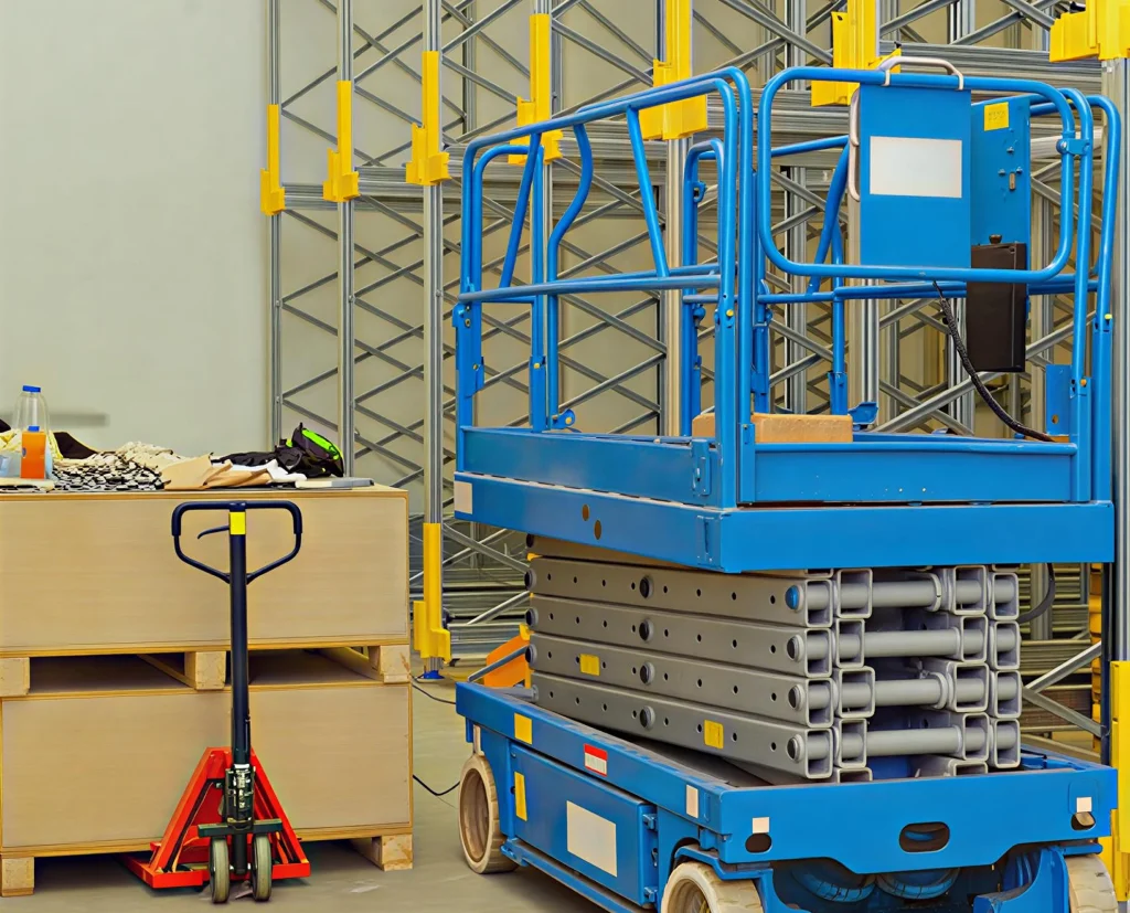 Scissor lift trailer rental for easy transport and efficient job site mobility solutions.